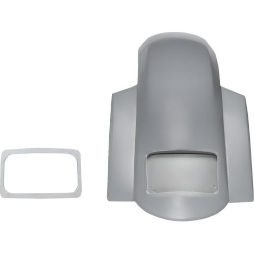 Paul Yaffe Originals - Paul Yaffe Originals Rear Short Sport Fender with Chrome Plate Frame - PYO:RF-SS-CVO-C