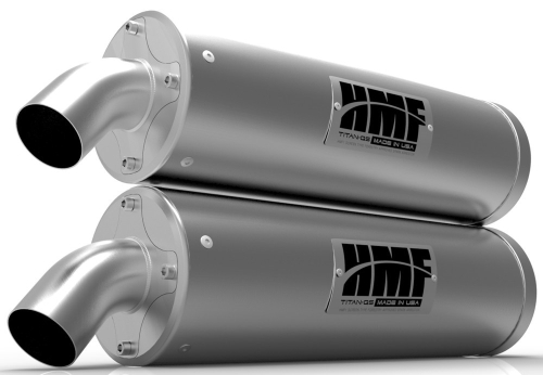 HMF Engineering - HMF Engineering Titan Series Slip-On - Side Mount - Blackout - 534293608793