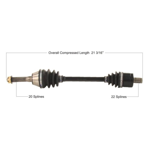 TYTANEUM - TYTANEUM OE Style CV Axle - POL-7085