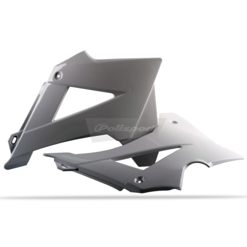 Polisport - Polisport Radiator Scoops - White - 8432600006