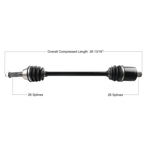TYTANEUM - TYTANEUM OE Style CV Axle - POL-7071