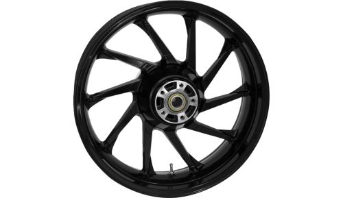 Coastal Moto - Coastal Moto Precision Cast Hurricane 3D Rear Wheel - 18in. x 5.5in. - Solid Black - 3D-HUR185SB