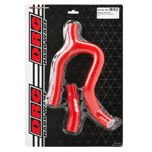 DRC - DRC Radiator Hose - Red - D47-02-720