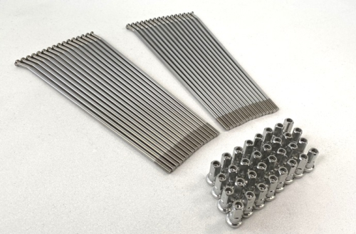 Excel - Excel One Rear Spoke/Nipple Set - 18in. - NS8-47187