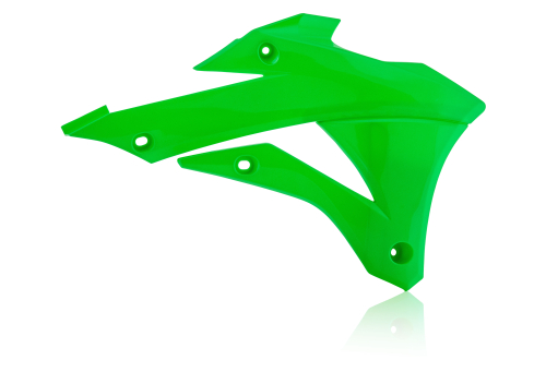 Acerbis - Acerbis Radiator Shroud - Flo Green - 2374070235