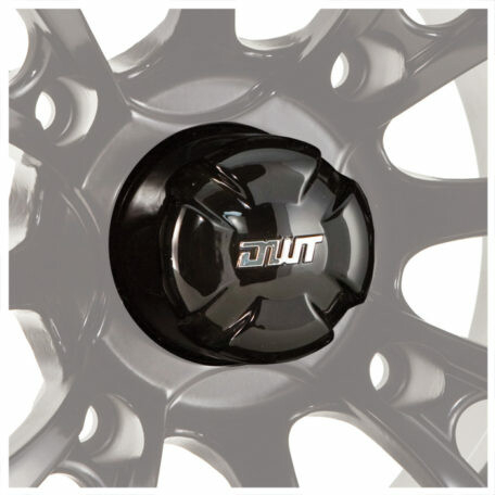 Douglas Wheel Tire - Douglas Wheel Tire Center Cap - 82mm - Black - 952-115B