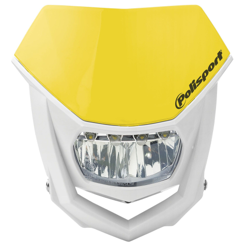 Polisport - Polisport Halo LED Headlight - White/Yellow - 8667100003