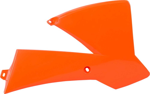 Polisport - Polisport Radiator Shroud - Orange - 8429500001
