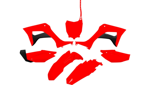UFO Plastics - UFO Plastics Complete Body Kit - Red - HOKIT124-070