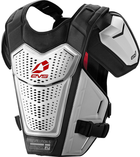 EVS - EVS Revo 5 Roost Guard - RV5-W-L/XL - White - Lg-XL