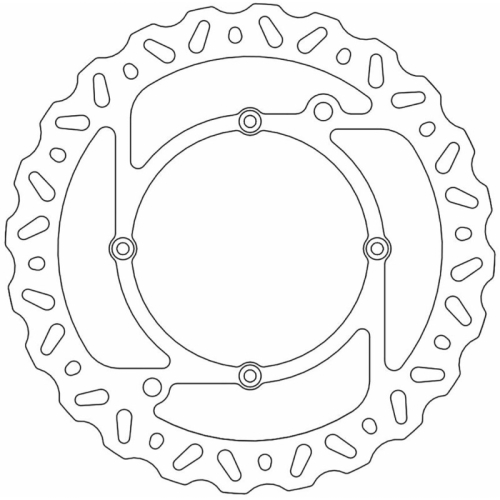Moto-Master - Moto-Master Nitro Series Brake Disc - 110404-PU