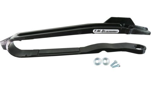 T.M. Designworks - T.M. Designworks Dirt Cross Front Chain Slider - Black - DCS-BT2-BK