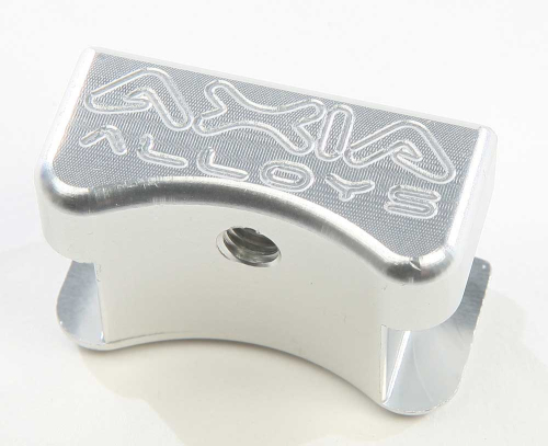 Axia Alloys - Axia Alloys Universal Mount - Single 6mm Female Thread - Silver - MODUN5-C