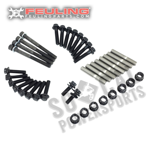 Feuling - Feuling External Primary/Transmission Dress Up Fastener Kit - 3047