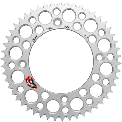 Renthal - Renthal Rear Sprocket - Silver - 51 - 441U-428-51GPSI