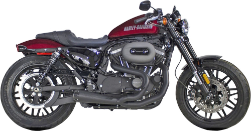 Two Brothers Racing - Two Brothers Racing Comp-S Full System - Black w/ Carbon Fiber Tip - 005-4580199-B