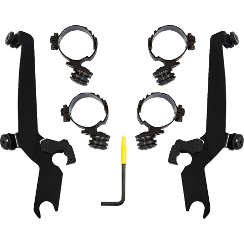Memphis Shades - Memphis Shades No-Tool Trigger Lock Sportshield Mountaing Kits - Black - MEB2066