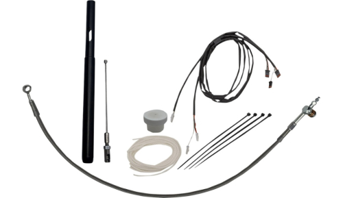 Fat Baggers, Inc. - Fat Baggers, Inc. EZ Install Handlebar Kit - Braided - 109014
