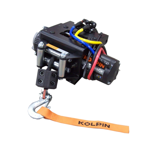 Kolpin - Kolpin Synthetic Quick Mount Winch - 3500lbs. - 26-3210