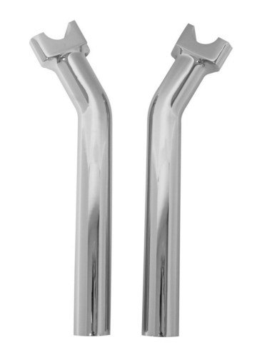HardDrive - HardDrive Forged Pullback Handlebar Risers - 9-1/2in. Rise - Chrome - 04-528