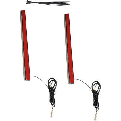 Custom Dynamics - Custom Dynamics Plug and Play Red Plasma Rods - 12in. - PR-PLUG-R-12
