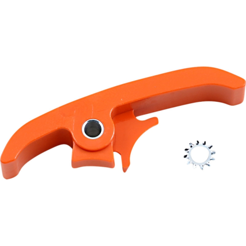 T.M. Designworks - T.M. Designworks Lower Frame Mount Powerlip Chain Pad - Orange - KTM-FP4-OR