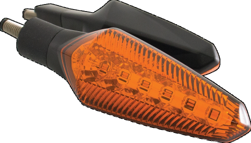Koso North America - Koso North America Nuovo LED Turn Signals -  Amber Lens - HE032020