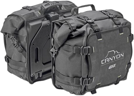 GIVI - GIVI GRT720 Water Resistant Saddle Bag - 25L. Capacity - GRT720