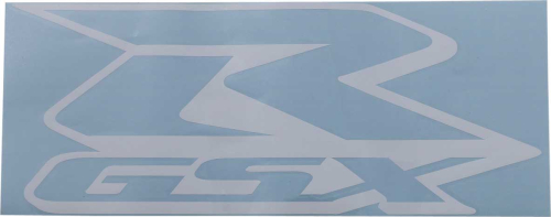 Factory Effex - Factory Effex Die Cut Sticker - 1ft. Logo - GSXR - White - 17-94416
