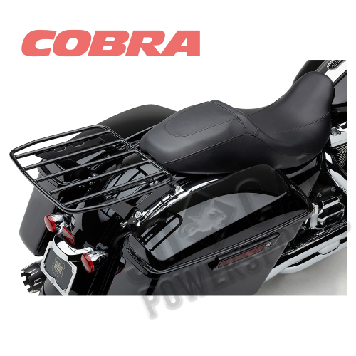 Cobra - Cobra Flat Racks - Black - 602-2800B