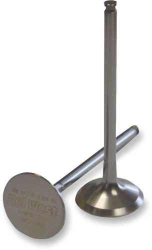 Del West - Del West Titanium Exhaust Valve (1mm Oversize) - DWLTR4501EV11HF