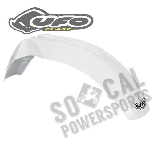 UFO Plastics - UFO Plastics Front Fender - White - PA01014041