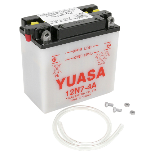 Yuasa - Yuasa Conventional 12V Battery - 12N7-4A - YUAM2274A