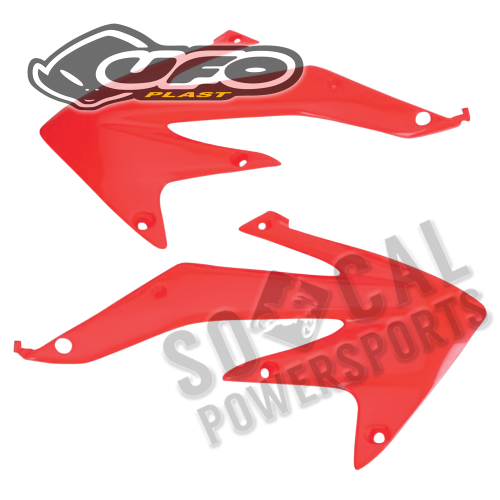 UFO Plastics - UFO Plastics Radiator Covers - 00-12 CR Red - HO04600-070