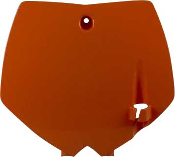 Polisport - Polisport Front Number Plate - Orange - 8661600001