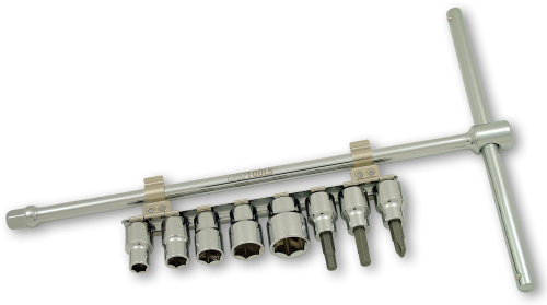 Cruztools - Cruztools PowerDrive T-Driver Socket Set - TSDS38
