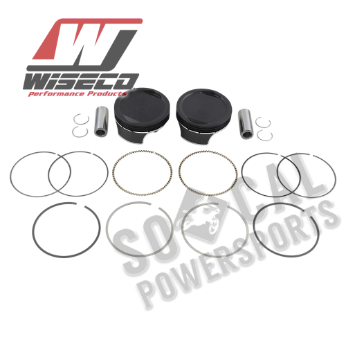 Wiseco - Wiseco K Piston Kit (103ci., Reverse Dome) - 3.875in., 9:1 Compression - K2751
