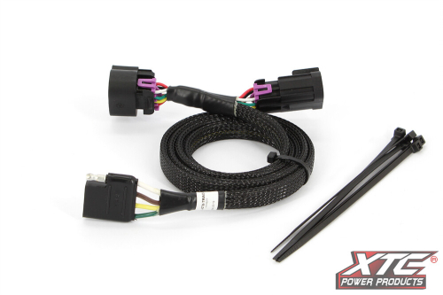 XTC Power Products - XTC Power Products Plug and Play Power Out 4 Pin Flat Trailer Connector - POL-GT8-TRAOUT