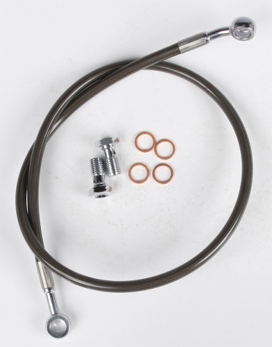 Streamline - Streamline Brake Line Kit (+4in.) - Smoke - BAN-R-4SMOKE