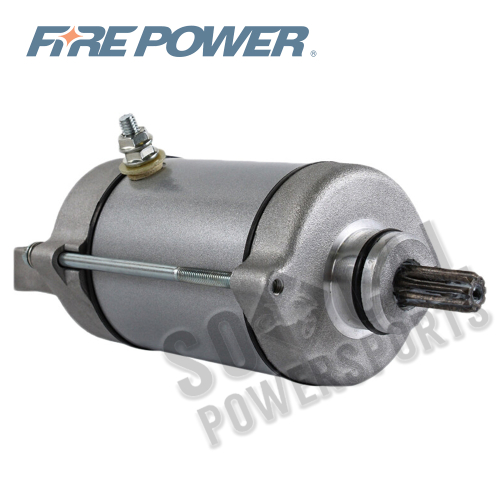Fire Power - Fire Power Starter Motor - Silver - 410-54170