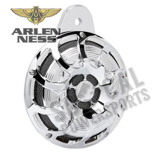 Arlen Ness - Arlen Ness Horn Cover - Drift - Chrome - 70-253