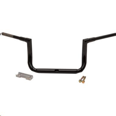 LA Choppers - LA Choppers 1-1/2in. Grande Twin Peaks Touring Handlebars - 10in. Rise - Gloss Black - LA-7365-10B