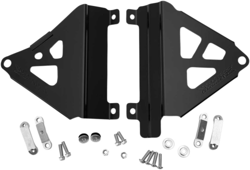 Works Connection - Works Connection Radiator Brace - Black - 18-B719