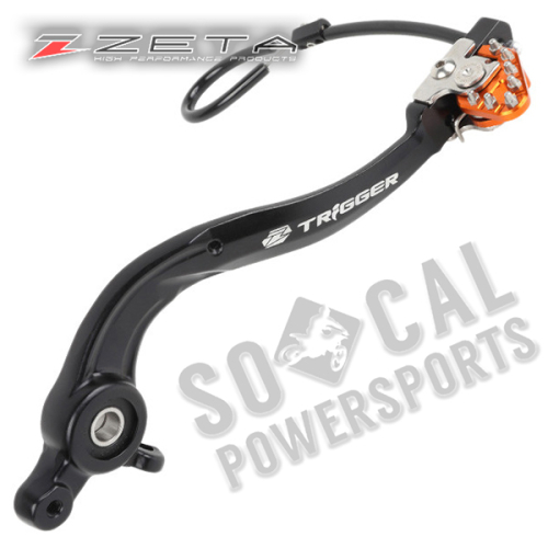ZETA - ZETA Trigger Brake Pedal - Orange - ZE90-7423