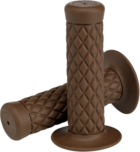 Biltwell Inc. - Biltwell Inc. 7/8in. Thruster TPV Grip - Chocolate - 6702-0478