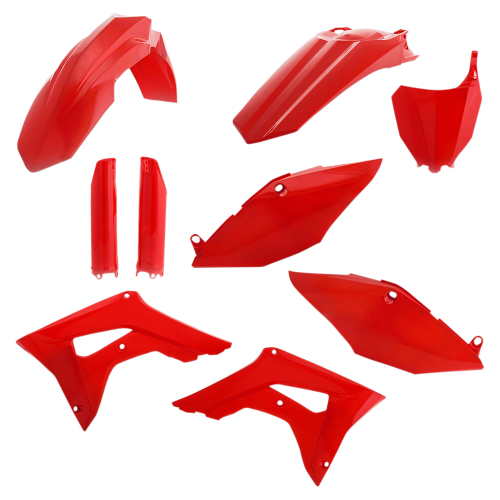 Acerbis - Acerbis Full Plastic Kit - Red - 2630700227