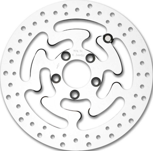 HardDrive - HardDrive Touring Rear Brake Rotor - 11.8in. - Polished - 11-066