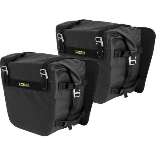 Nelson-Rigg - Nelson-Rigg Deluxe Adventure Dry Saddlebags - Black - SE-3050-BLK