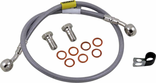 Galfer Brakes - Galfer Brakes Stainless Steel Rear Hydraulic Brake Line Kit - FK003D597R