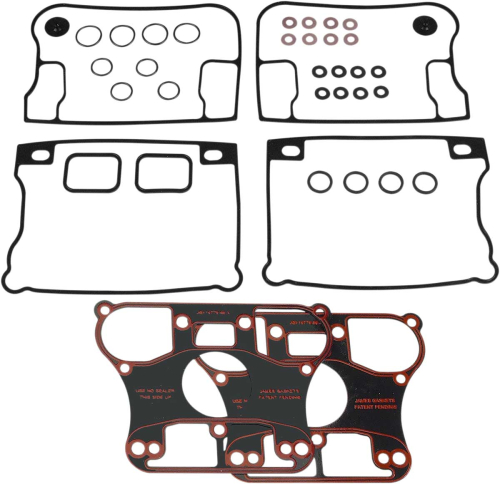 James Gasket - James Gasket Rocker Cover Gasket Kit with Metal Rocker Base Gaskets - JGI-17042-92-X